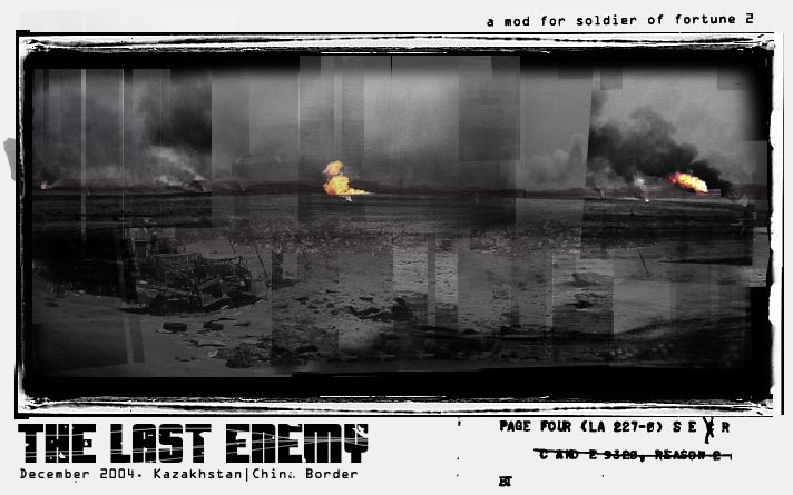 The Last Enemy. A mod for SOF2.